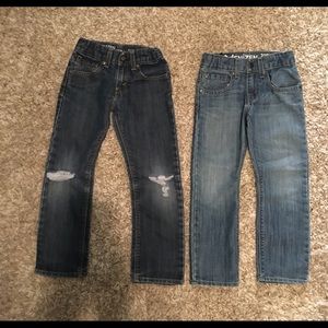 2 pair of  Levi’s Denizen jeans.Boys size 7